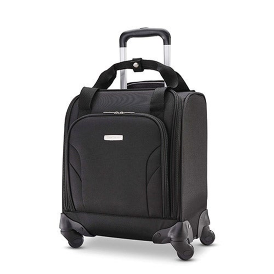 UNDERSEATER SPINNER W/ USB PORT BLACK